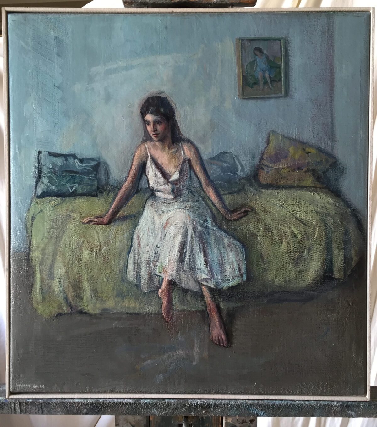 Female Figures — artwork by Lambro Ahlas