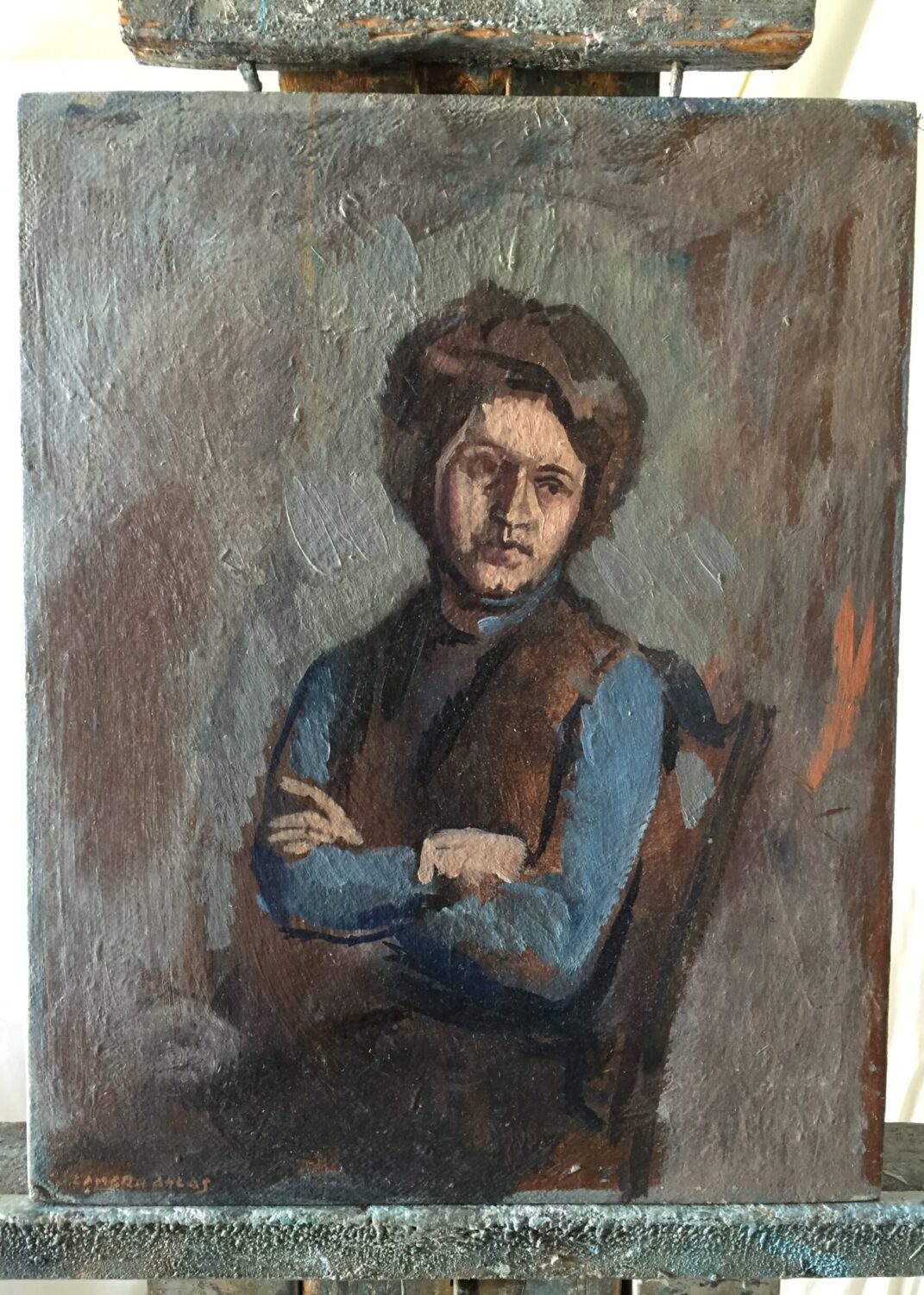 Female Figures — artwork by Lambro Ahlas