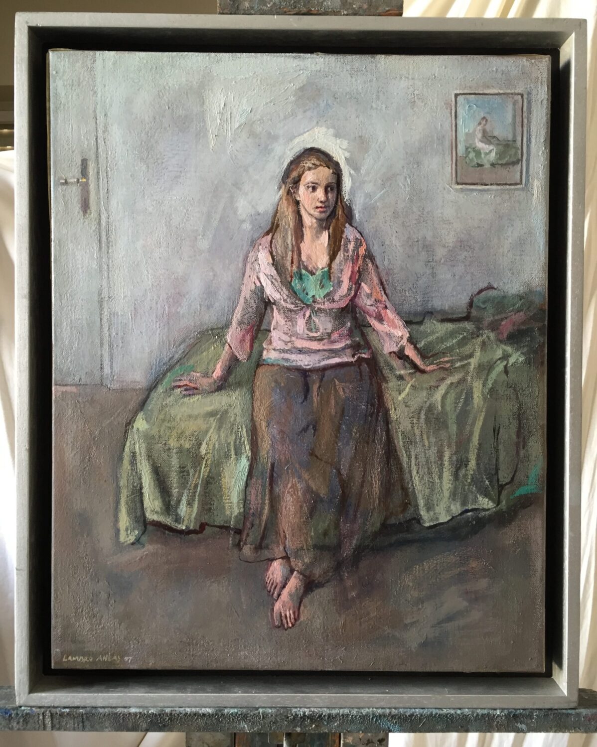 Female Figures — artwork by Lambro Ahlas