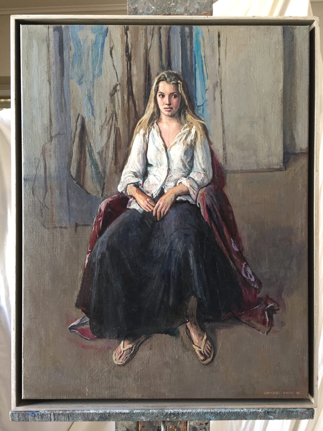 Female Figures — artwork by Lambro Ahlas