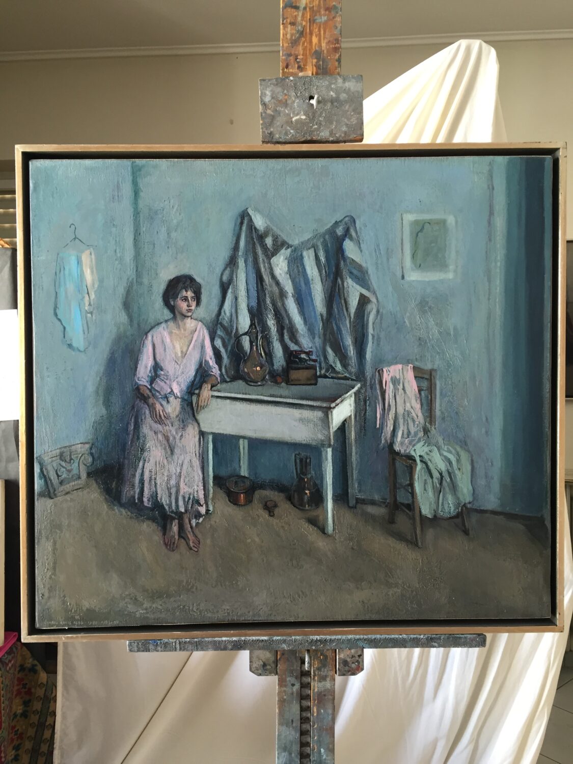 Female Figures — artwork by Lambro Ahlas