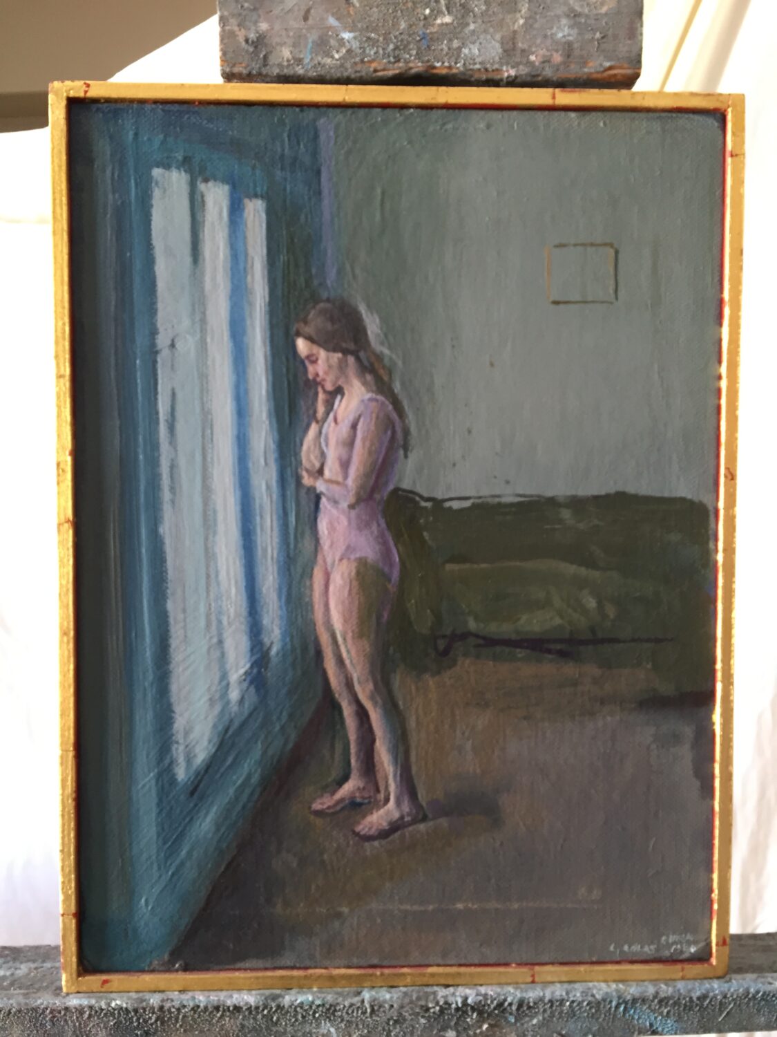 Female Figures — artwork by Lambro Ahlas