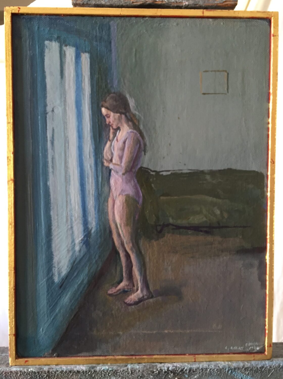 Female Figures — artwork by Lambro Ahlas