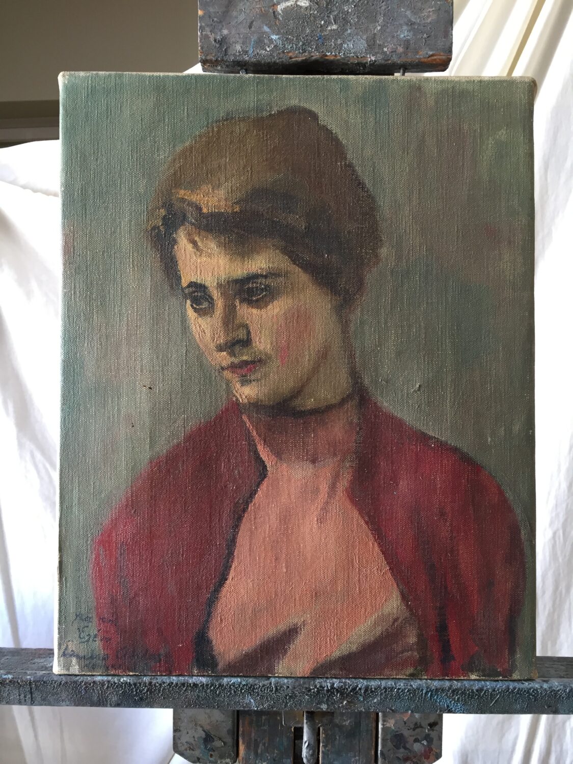Female Figures — artwork by Lambro Ahlas