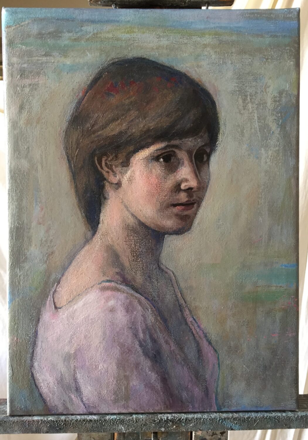 Female Figures — artwork by Lambro Ahlas