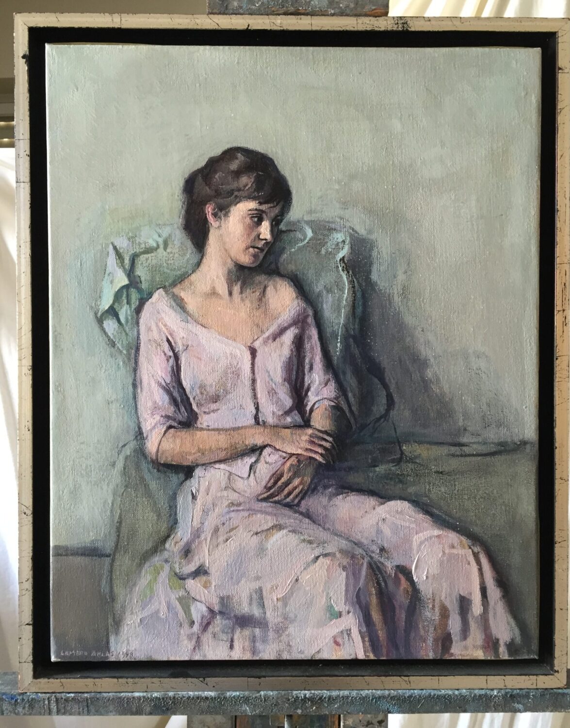 Female Figures — artwork by Lambro Ahlas