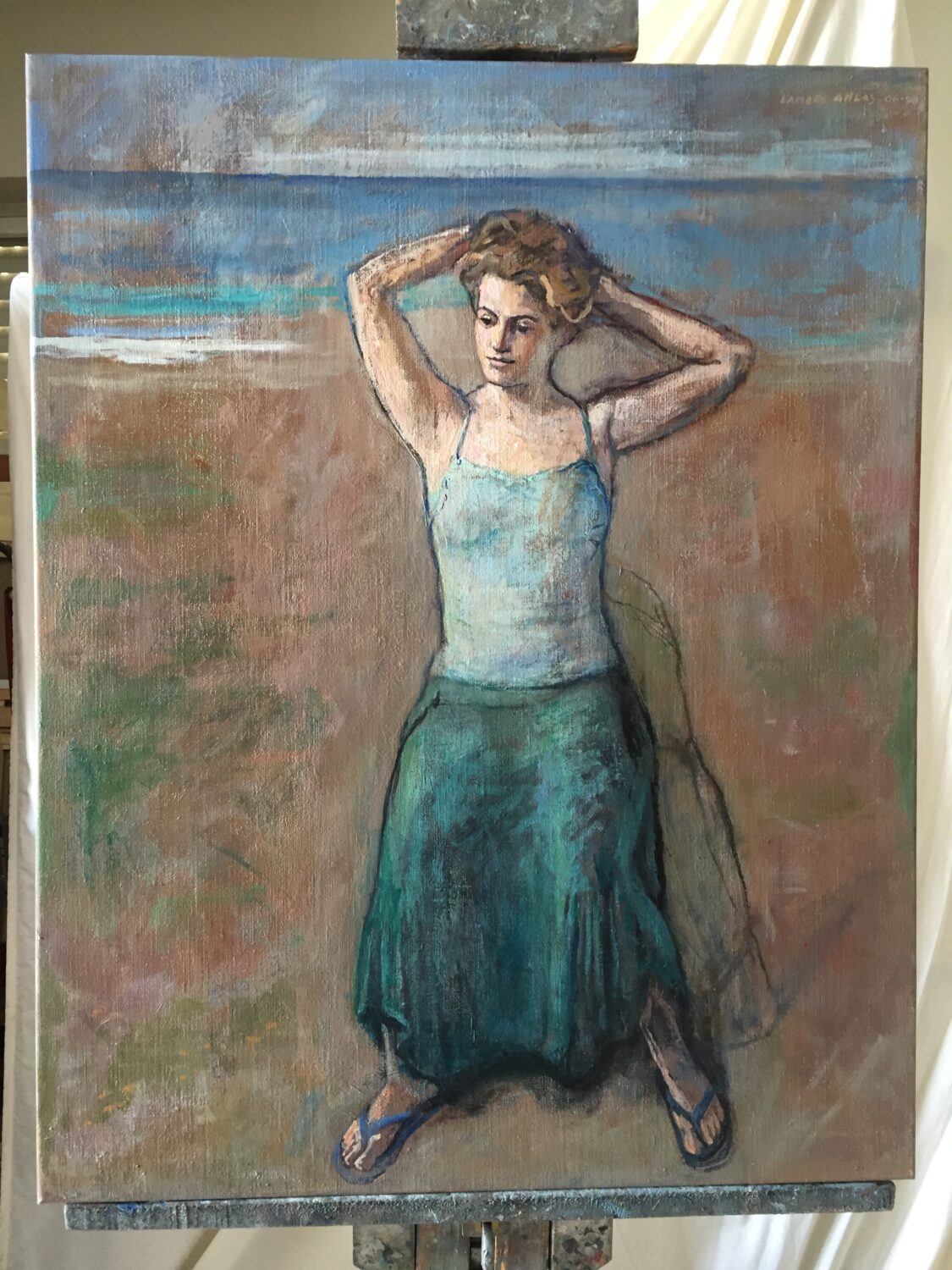 Female Figures — artwork by Lambro Ahlas