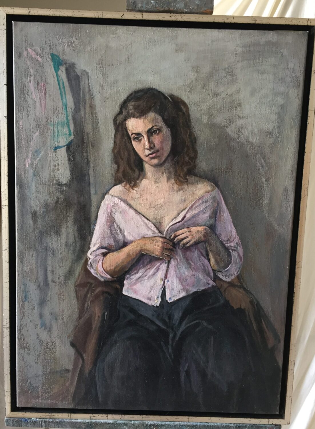 Female Figures — artwork by Lambro Ahlas