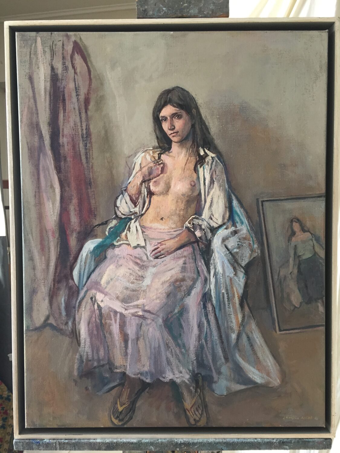 Female Figures — artwork by Lambro Ahlas