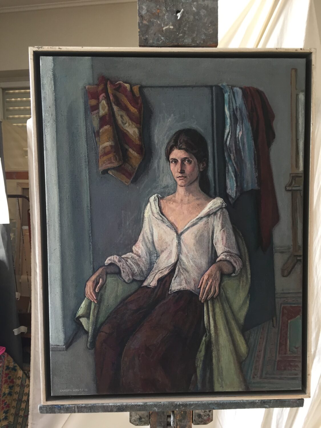 Female Figures — artwork by Lambro Ahlas