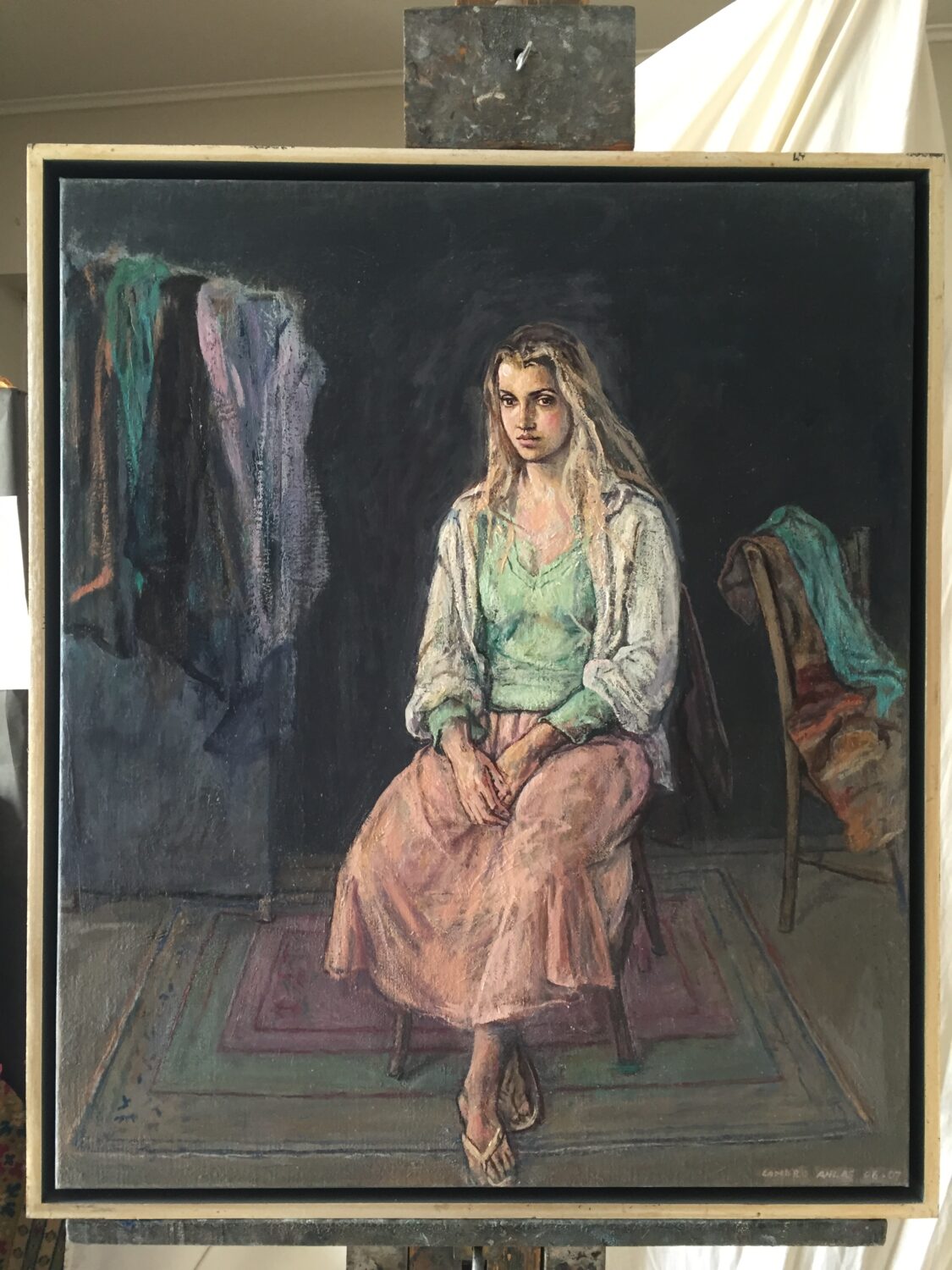 Female Figures — artwork by Lambro Ahlas