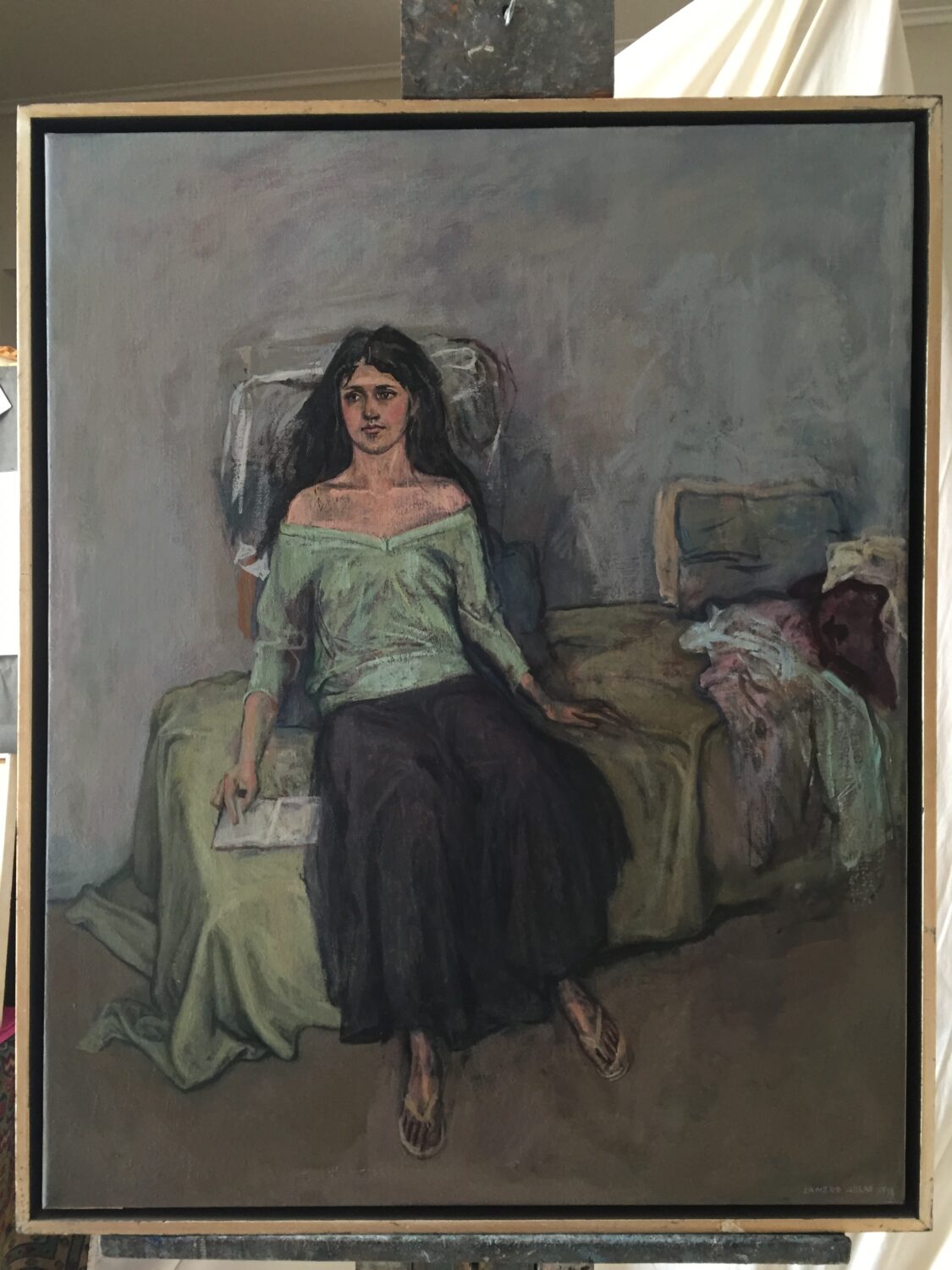 Female Figures — artwork by Lambro Ahlas