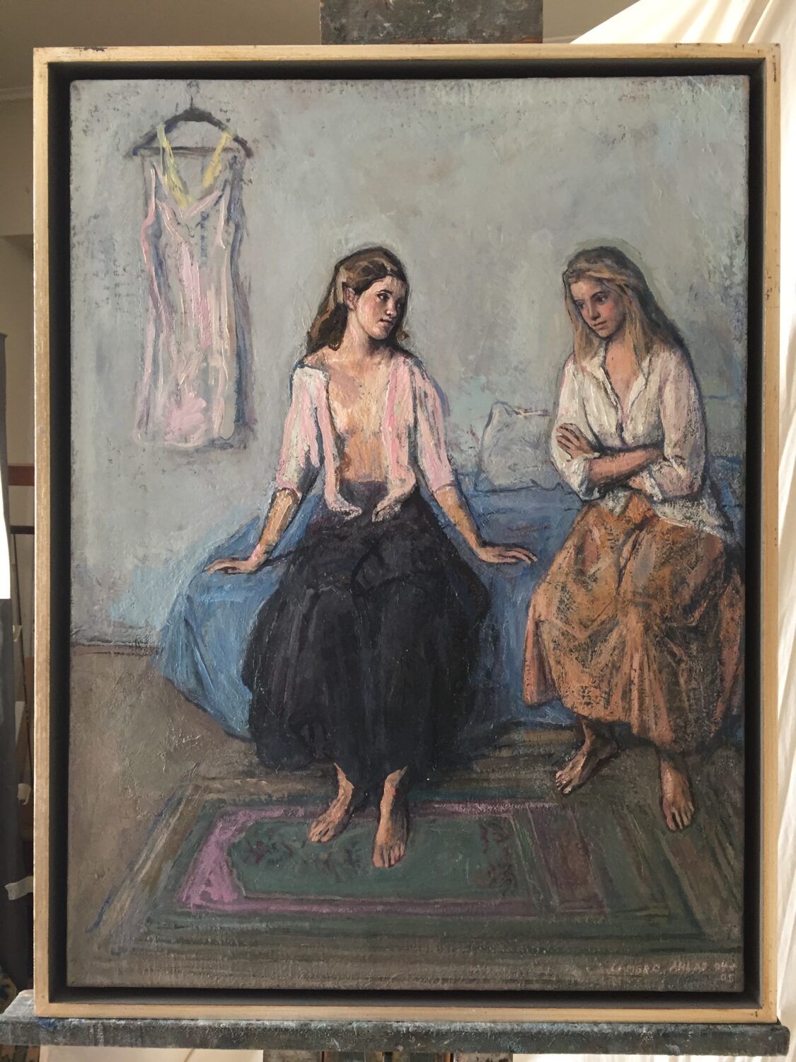Female Figures — artwork by Lambro Ahlas