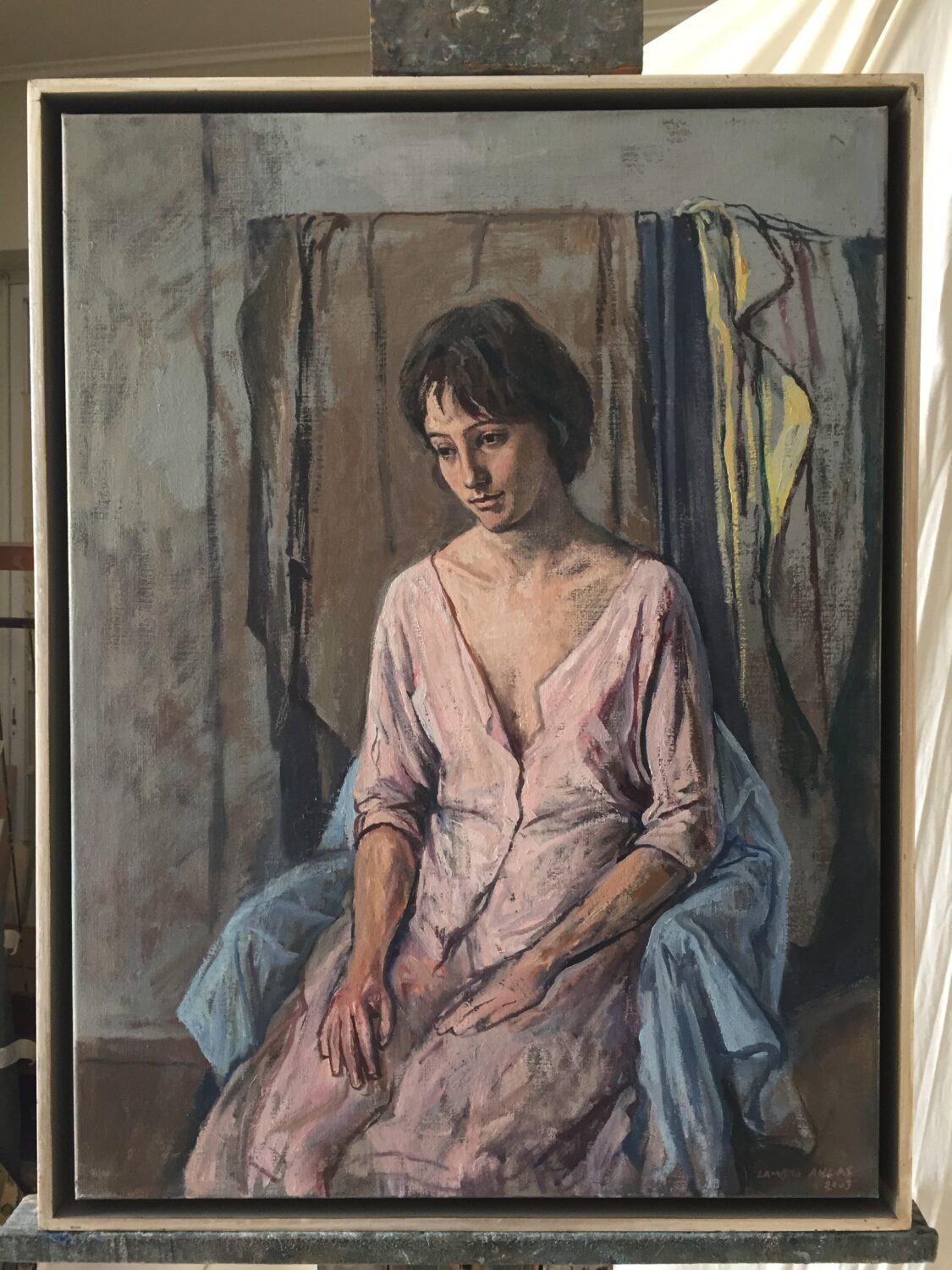 Female Figures — artwork by Lambro Ahlas