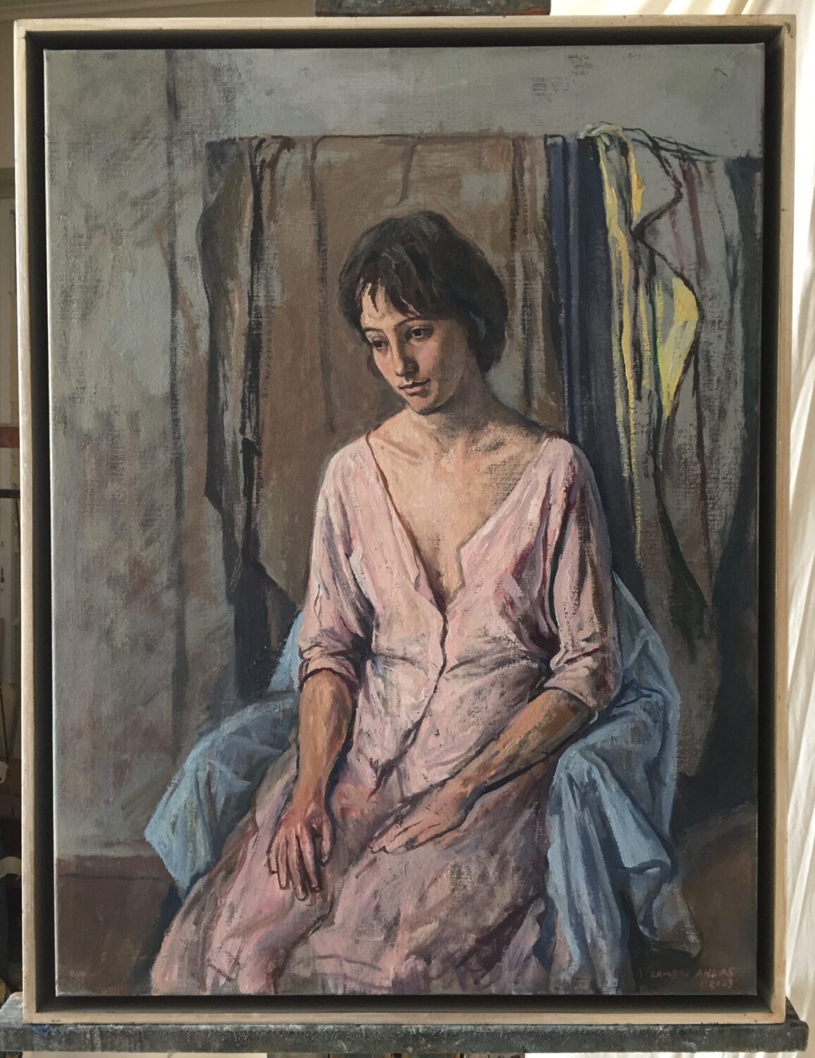 Female Figures — artwork by Lambro Ahlas