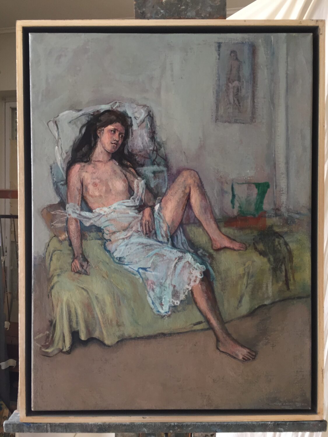 Female Figures — artwork by Lambro Ahlas