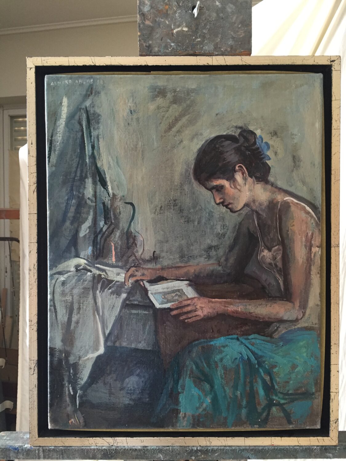 Female Figures — artwork by Lambro Ahlas