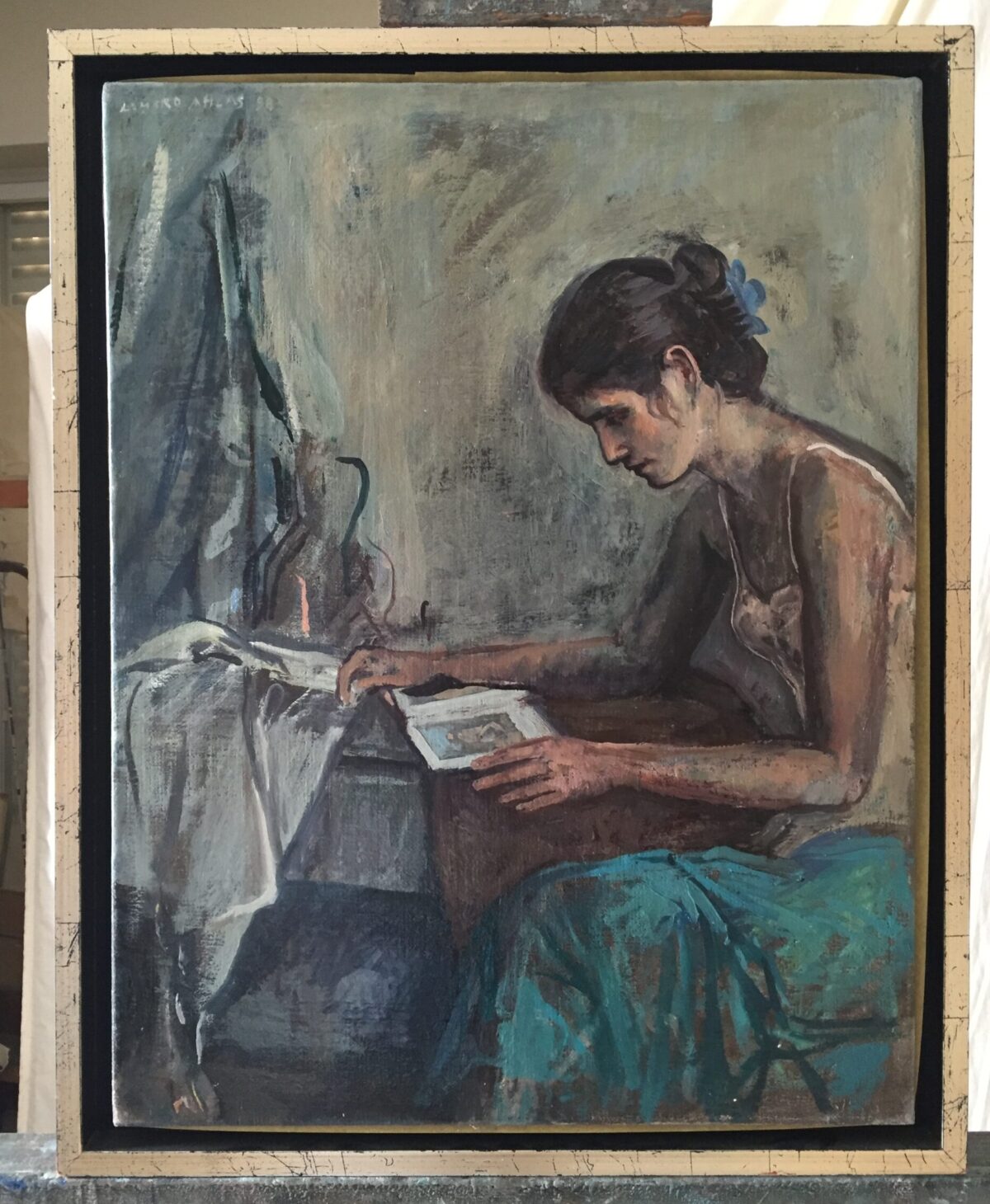 Female Figures — artwork by Lambro Ahlas