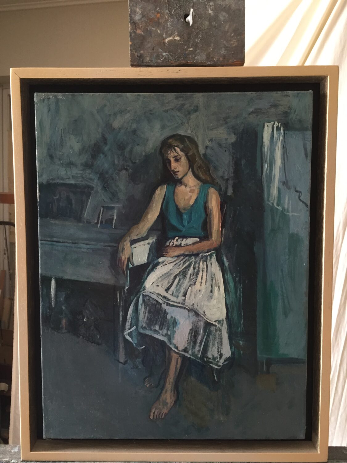 Female Figures — artwork by Lambro Ahlas