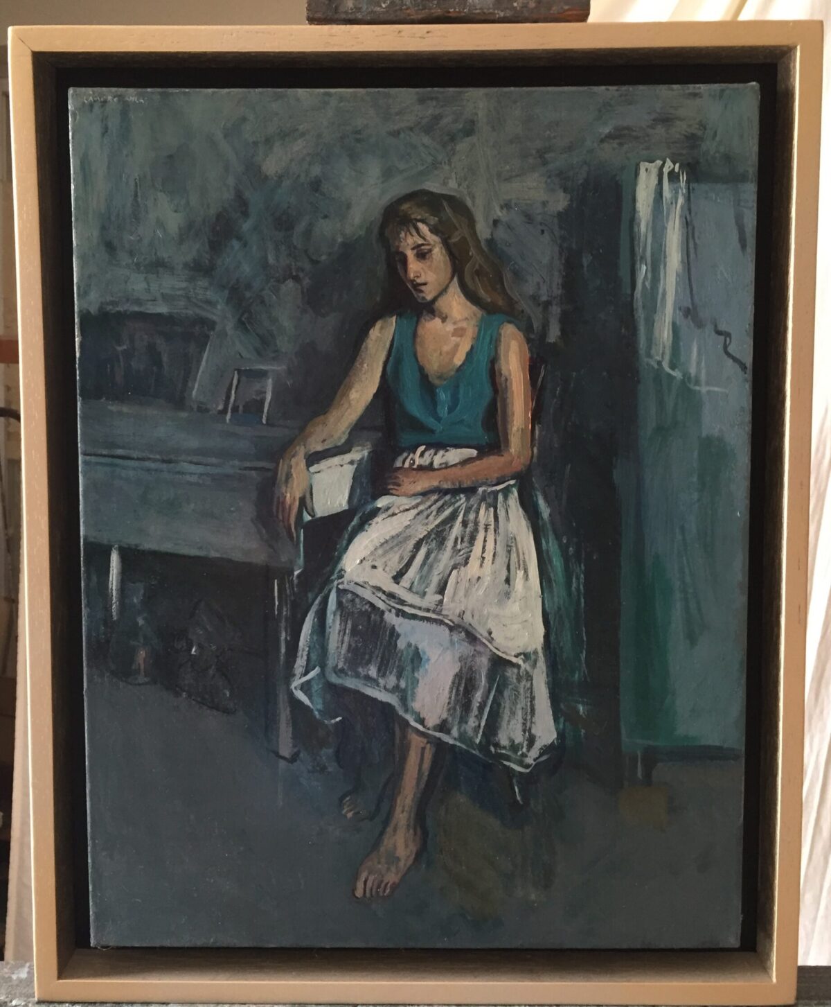Female Figures — artwork by Lambro Ahlas