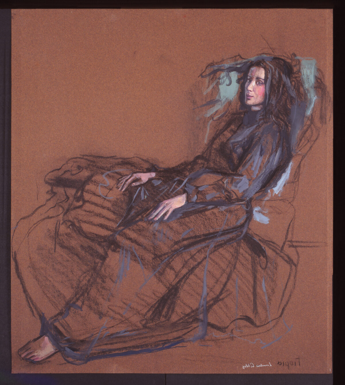 Female Figures — artwork by Lambro Ahlas