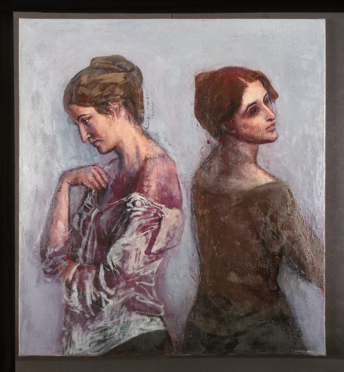 Female Figures — artwork by Lambro Ahlas