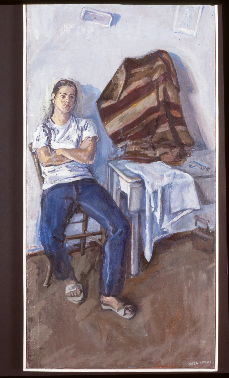 Female Figures — artwork by Lambro Ahlas