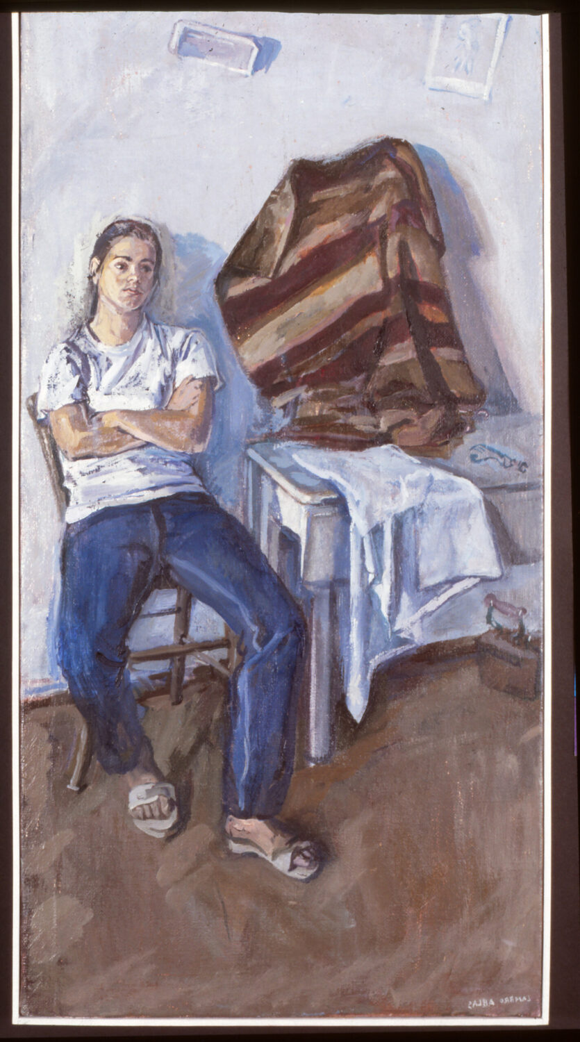 Female Figures — artwork by Lambro Ahlas