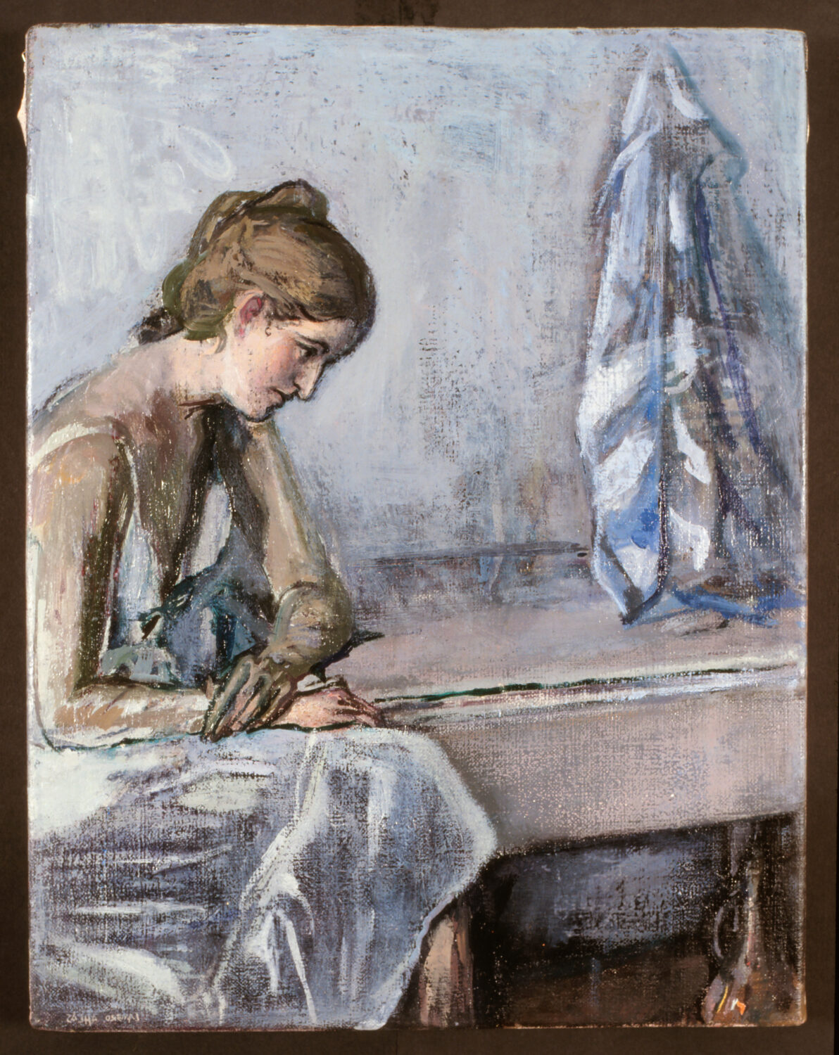 Female Figures — artwork by Lambro Ahlas